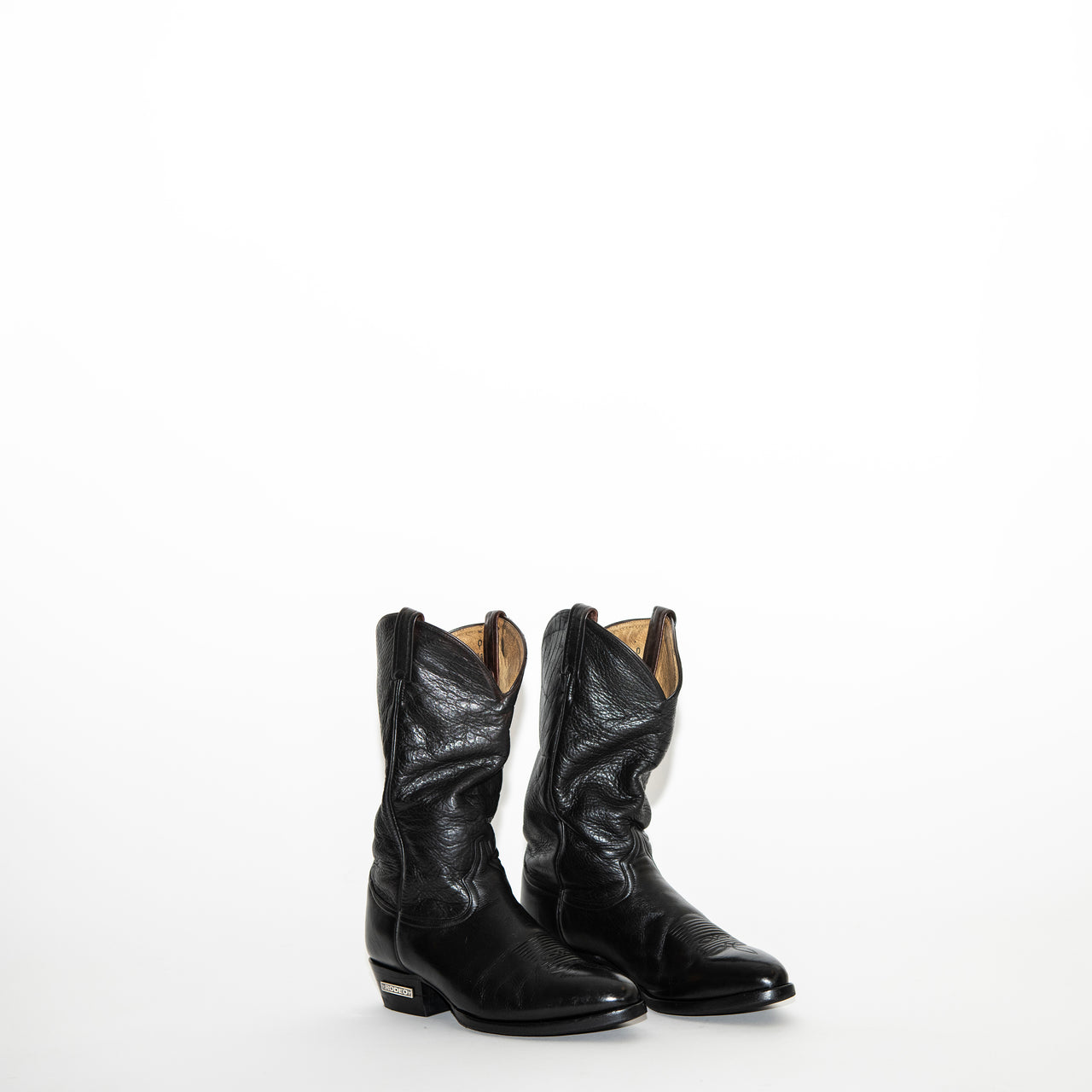 black soft-calf boot